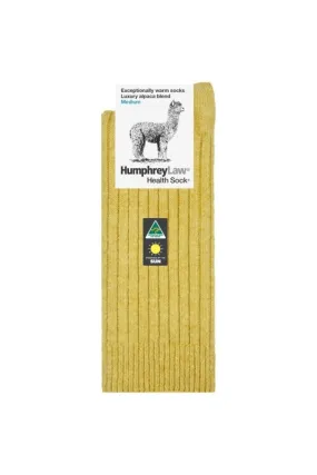 Humphrey Law - Socks - Alpaca Wool Blend - Empire Yellow