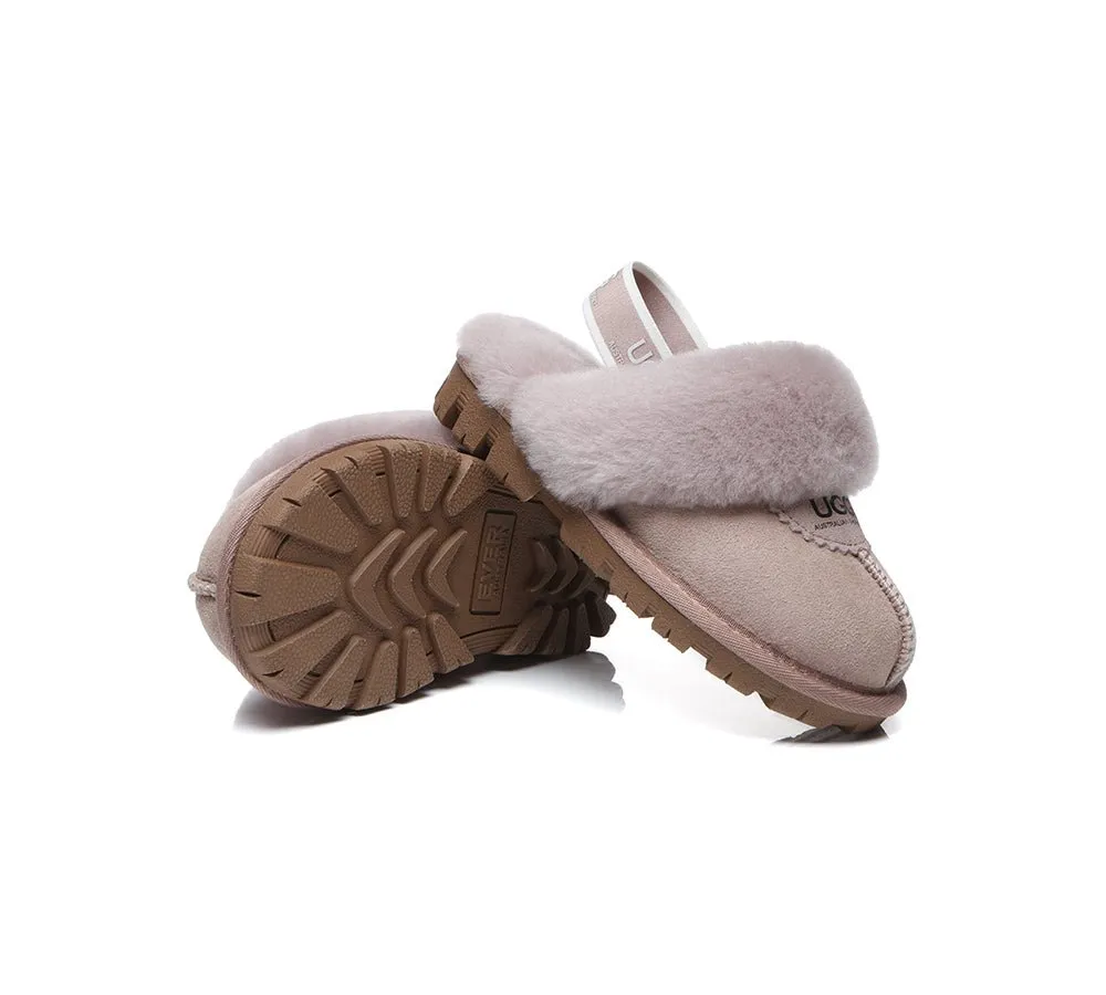 Kids Ugg Slingback Sandal Waffle Plus