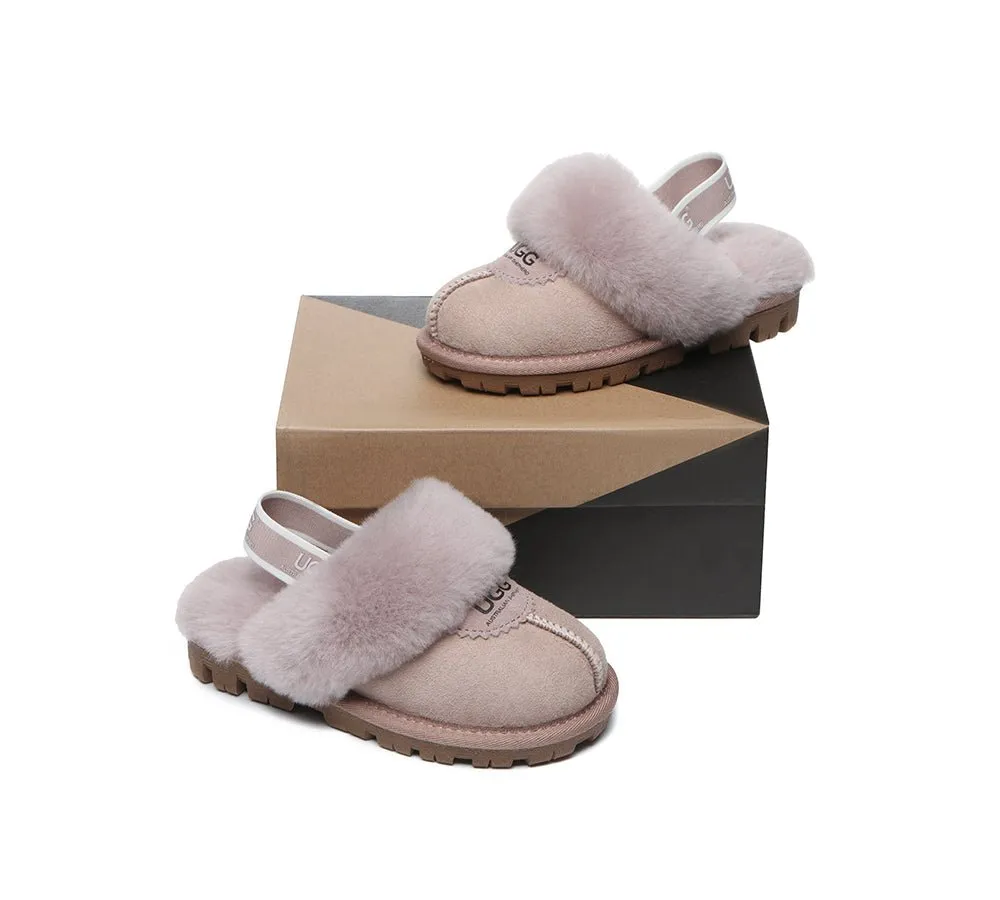 Kids Ugg Slingback Sandal Waffle Plus