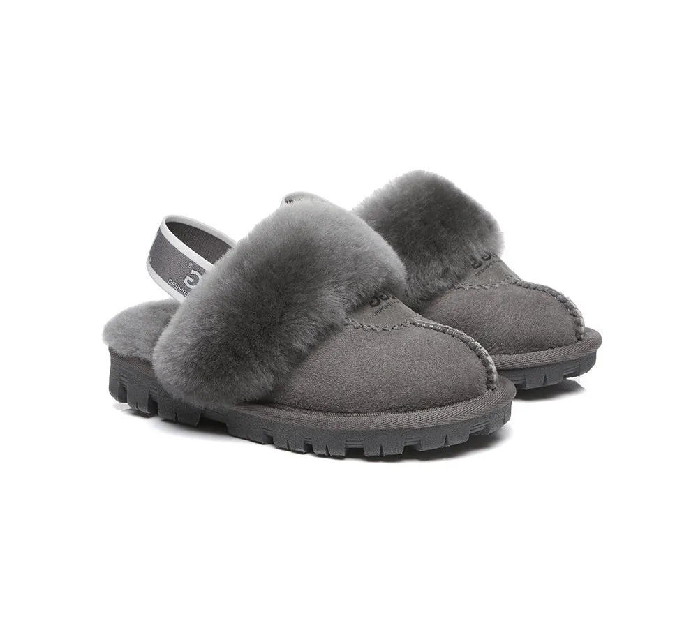 Kids Ugg Slingback Sandal Waffle Plus