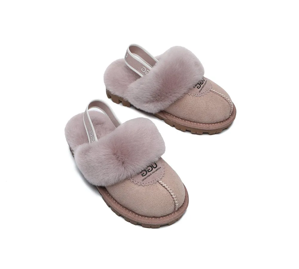 Kids Ugg Slingback Sandal Waffle Plus