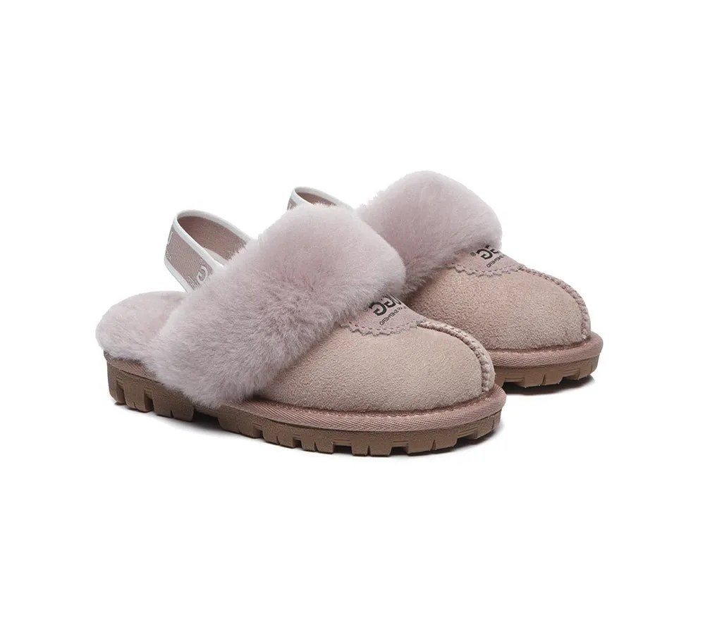 Kids Ugg Slingback Sandal Waffle Plus