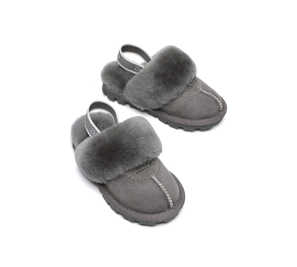 Kids Ugg Slingback Sandal Waffle Plus