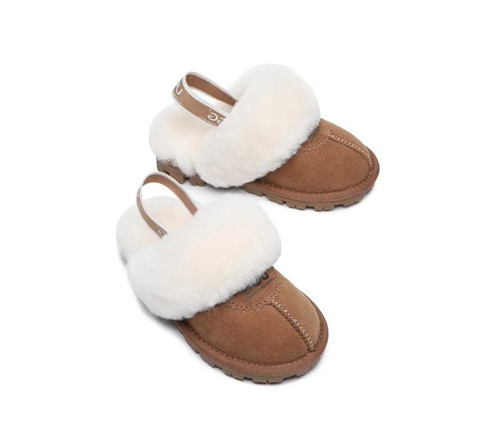 Kids Ugg Slingback Sandal Waffle Plus