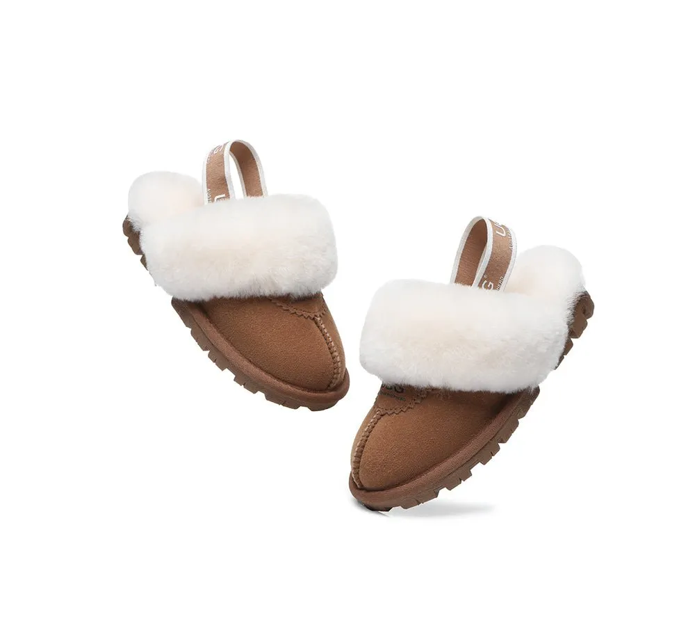 Kids Ugg Slingback Sandal Waffle Plus