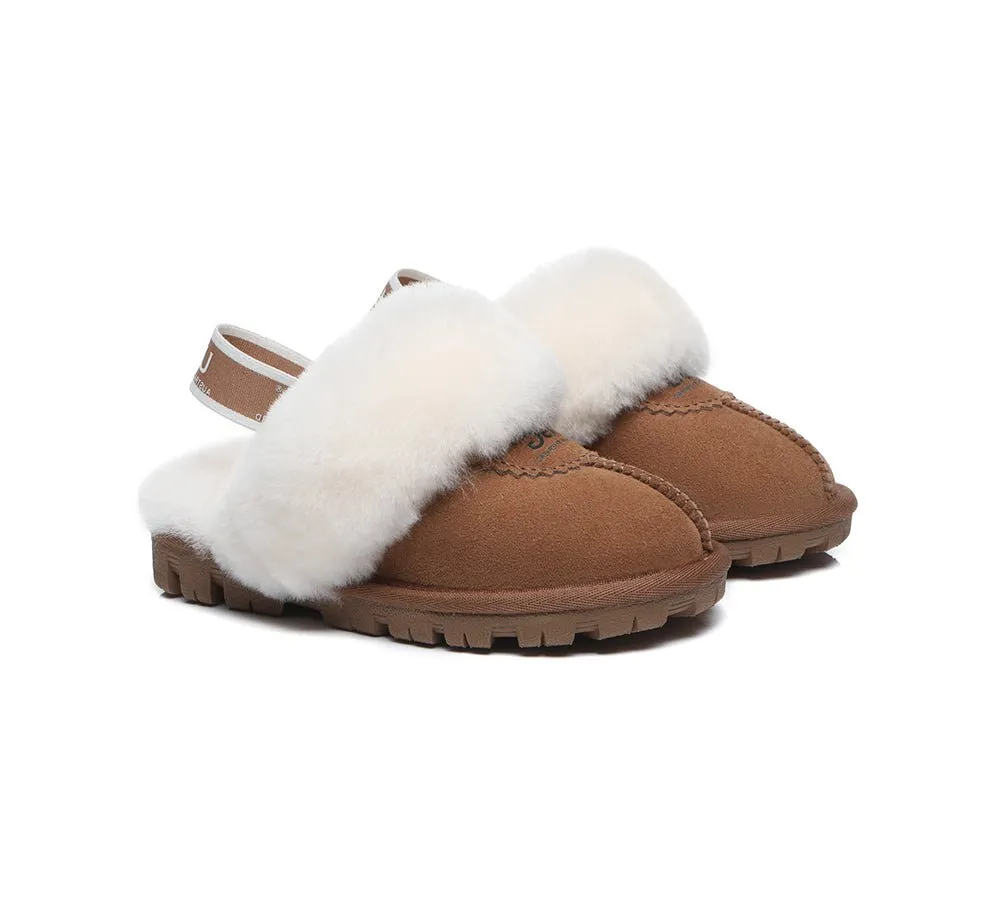 Kids Ugg Slingback Sandal Waffle Plus