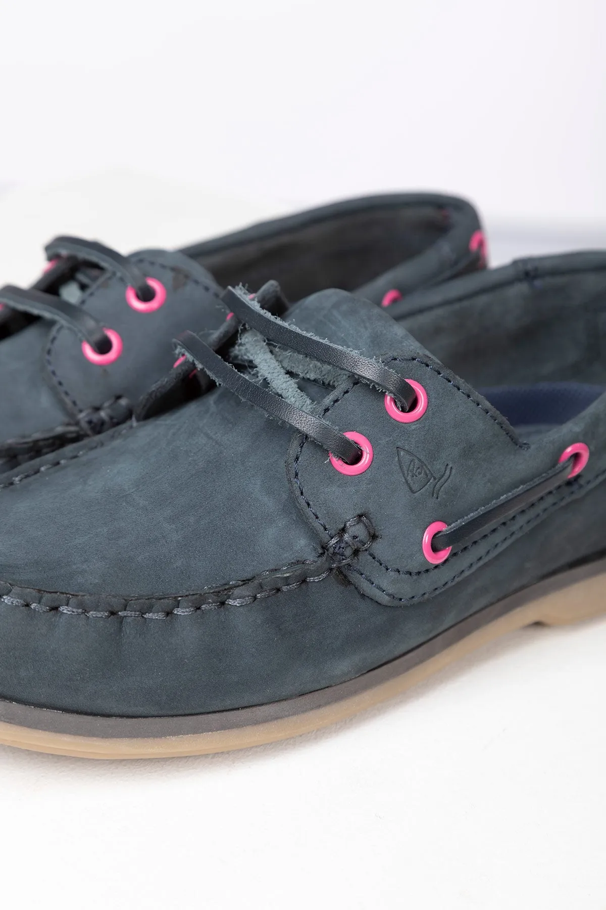 Ladies Leather Deck Shoes - Cayton II