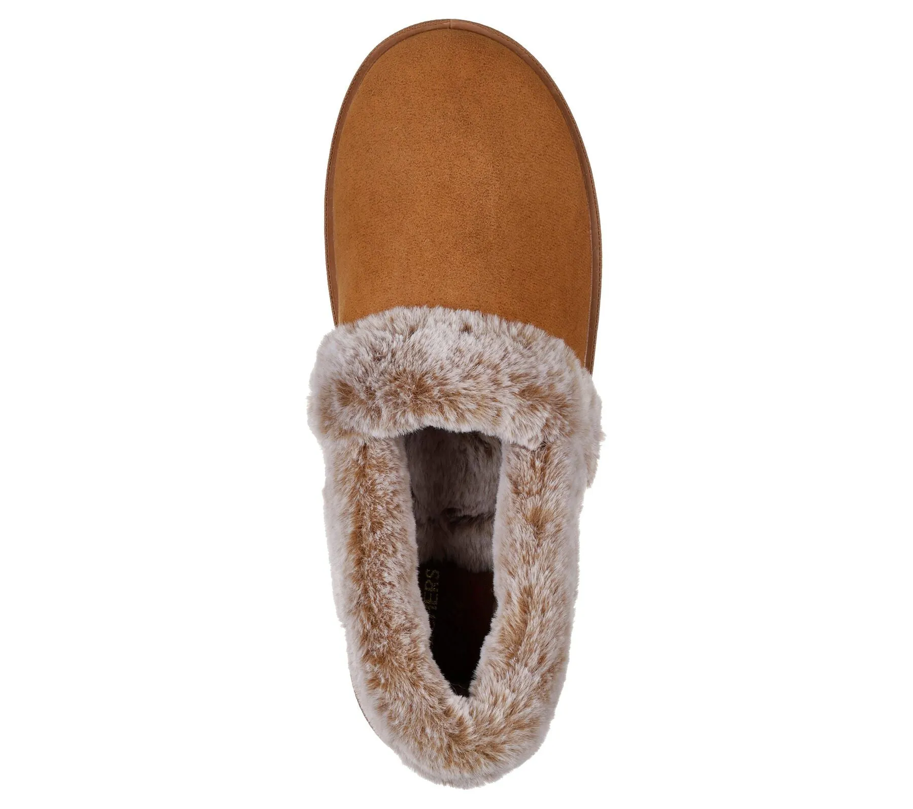 Ladies Skechers Bedroom Slippers Chestnut Cozy Memory Foam 32777 CSNT