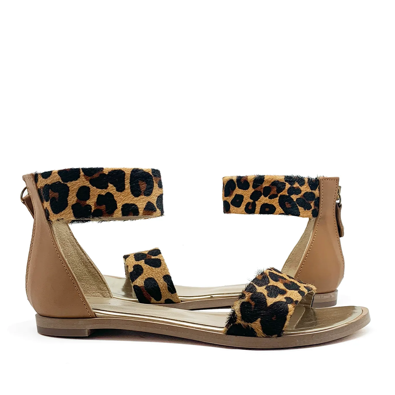 Marionette - Leopard flat sandal- 35, 37 and 40!