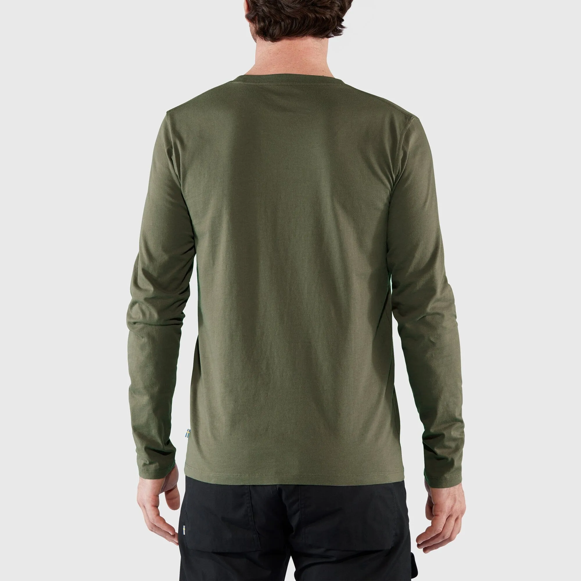 M's Forever Nature Badge LS Shirt - 100% Organic Cotton