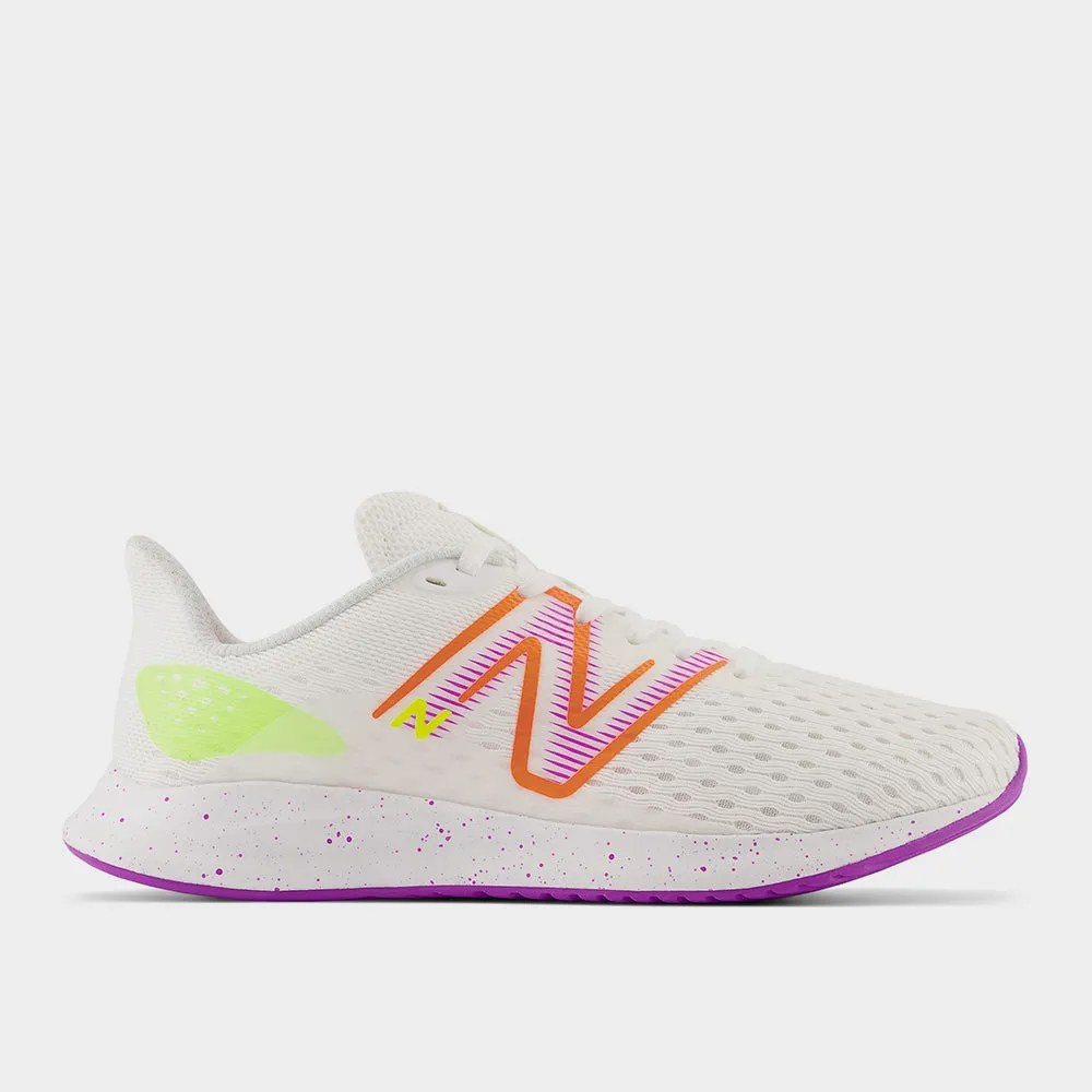 New Balance Women's Dynasoft Lowky Rc Runing White/orange _ 173184 _ White