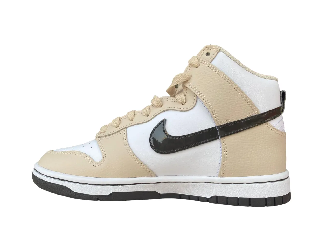 Nike Dunk High W FD9874 100 white-beige women's high sneakers shoe