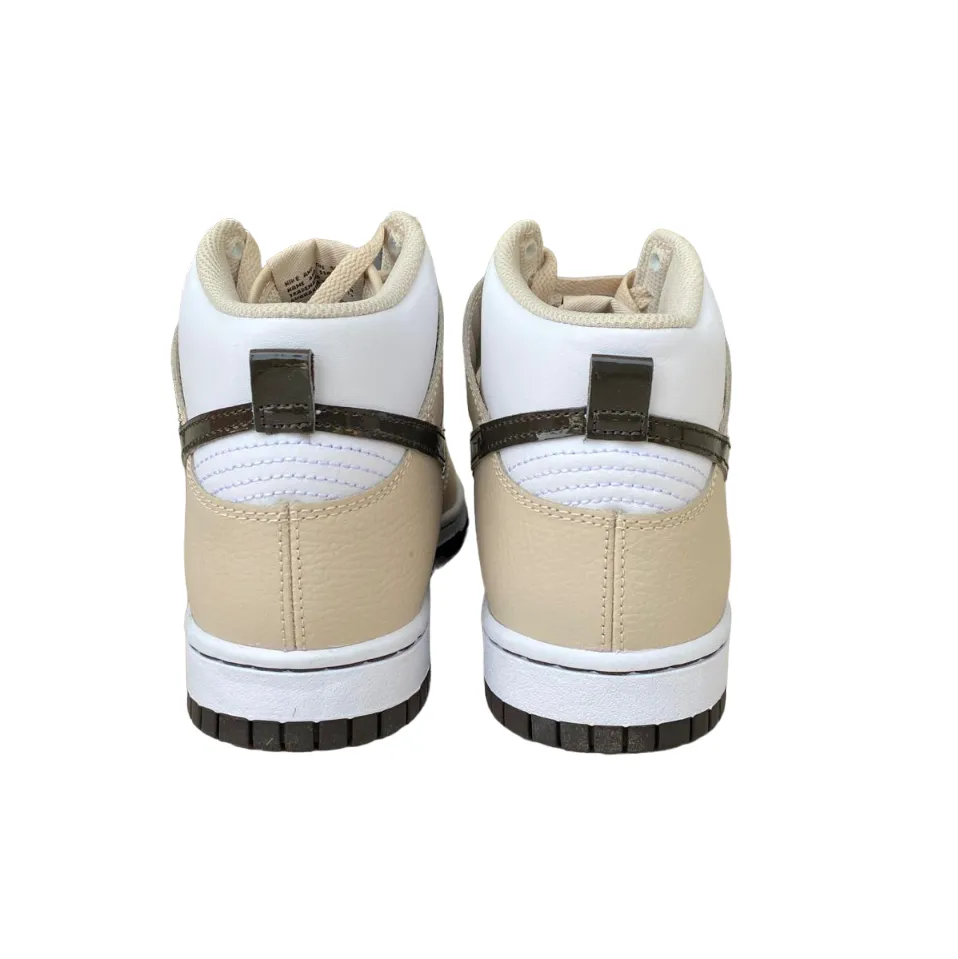 Nike Dunk High W FD9874 100 white-beige women's high sneakers shoe