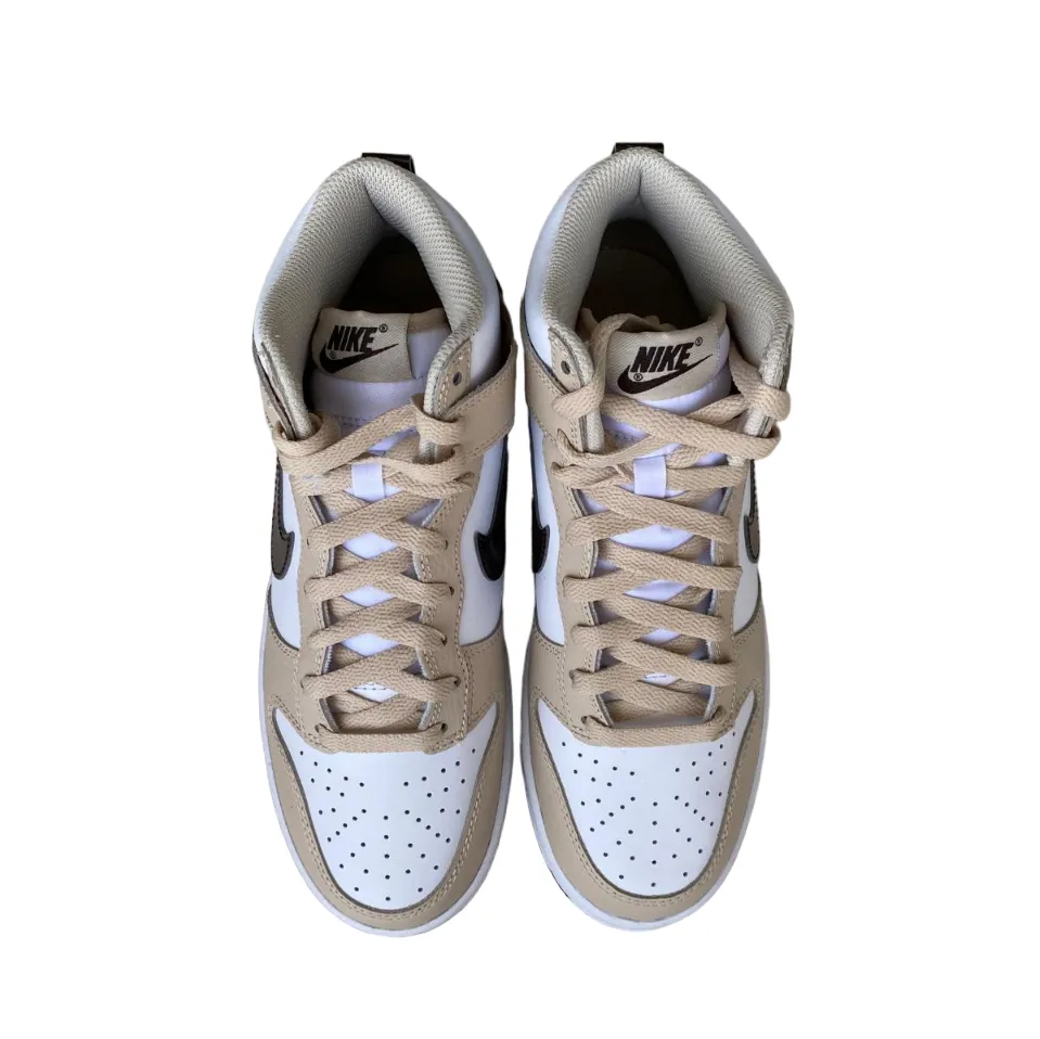 Nike Dunk High W FD9874 100 white-beige women's high sneakers shoe