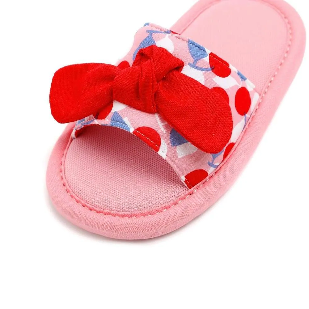 Ozkiz [Mini and Me] 'Flower Petal' Indoor Noise Reducing Slippers -  Made in Korea