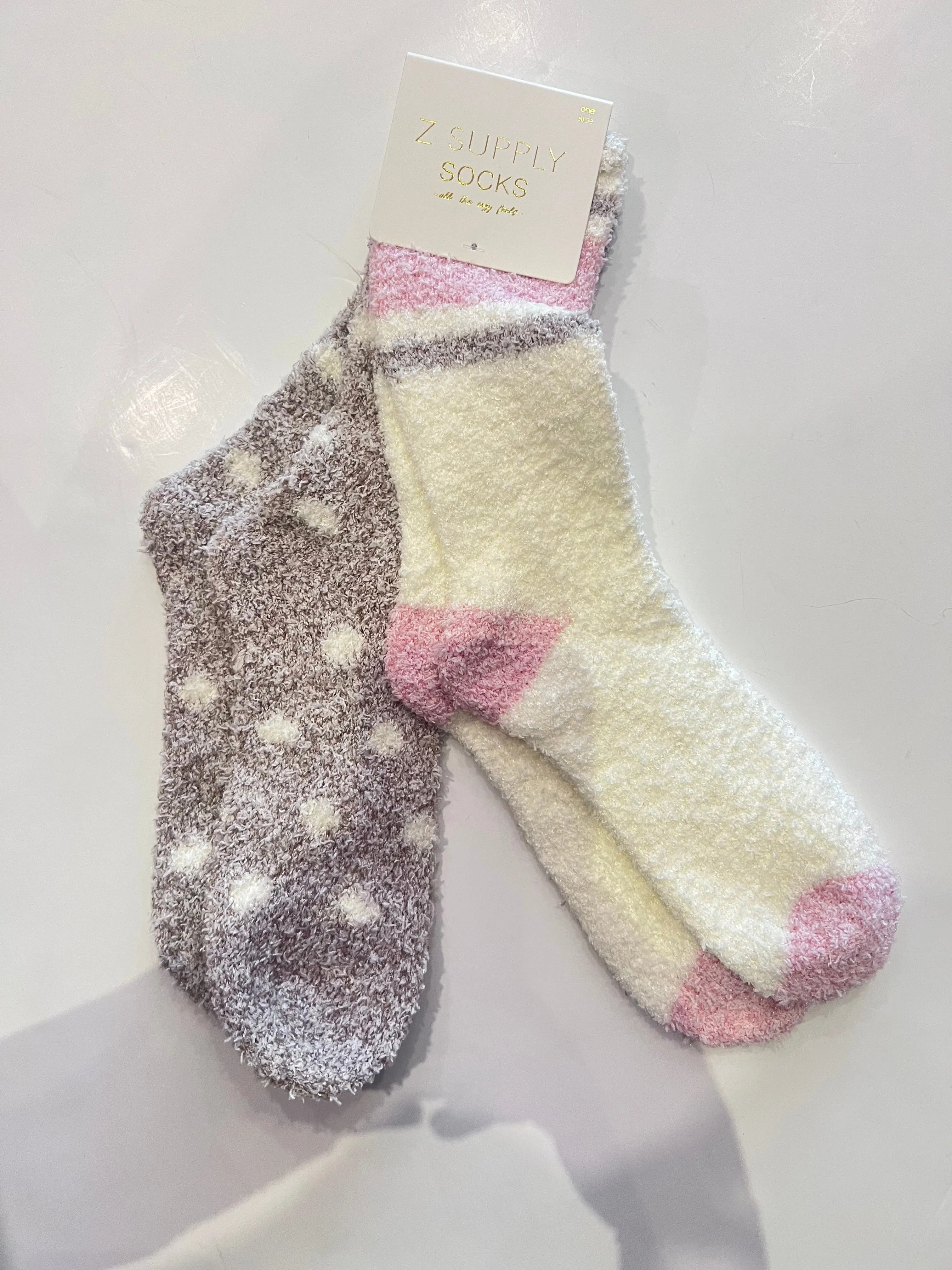 Plush Dot Socks Pack