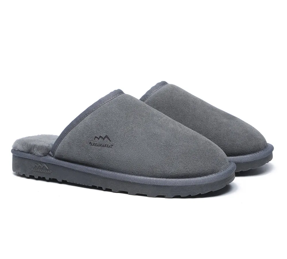 Premium Sheepskin Men Scuff Larry