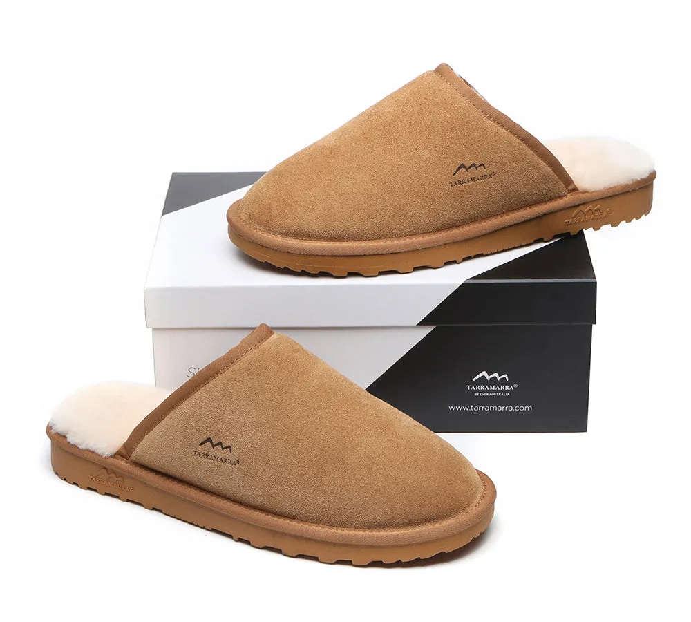 Premium Sheepskin Men Scuff Larry