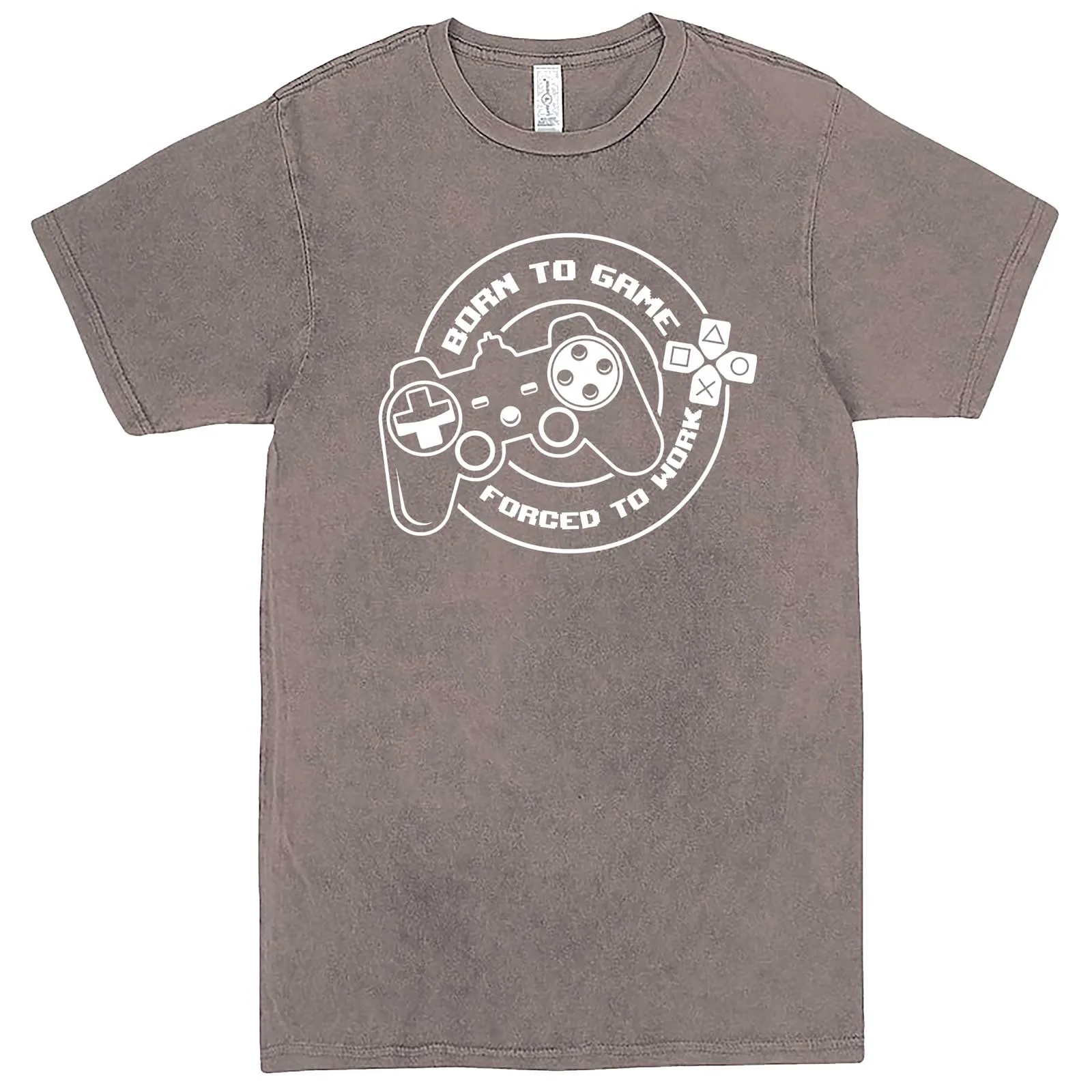 "Born to Game, Forced to Work" men's t-shirt