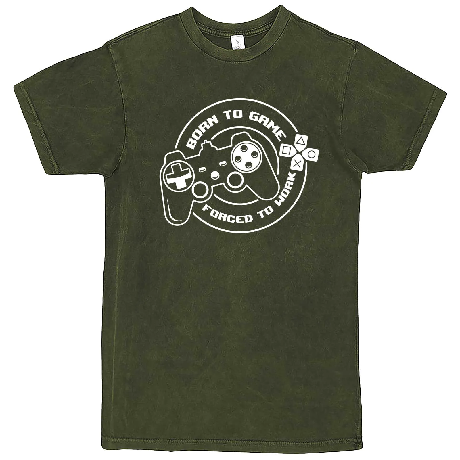 "Born to Game, Forced to Work" men's t-shirt