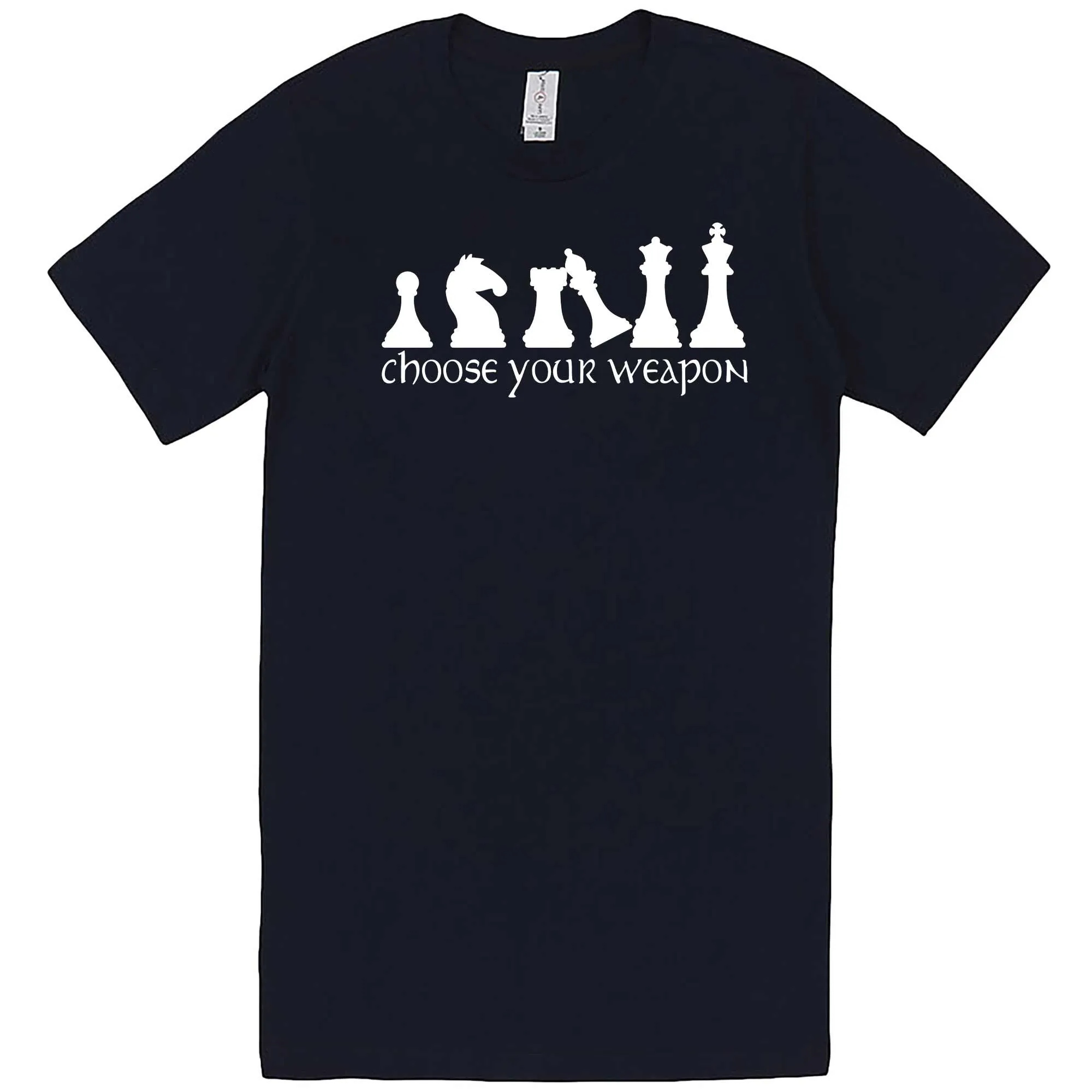 "Choose Your Weapon - Chess" men's t-shirt