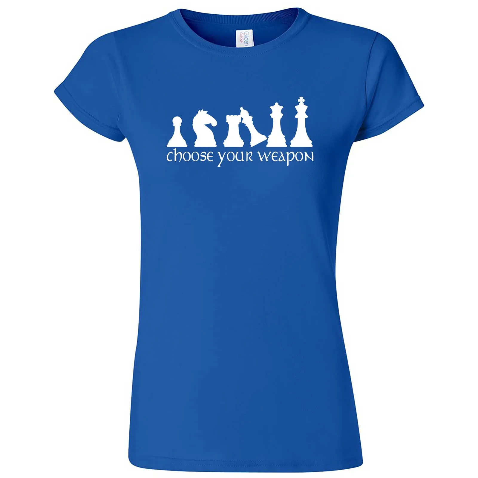 "Choose Your Weapon - Chess" women's t-shirt