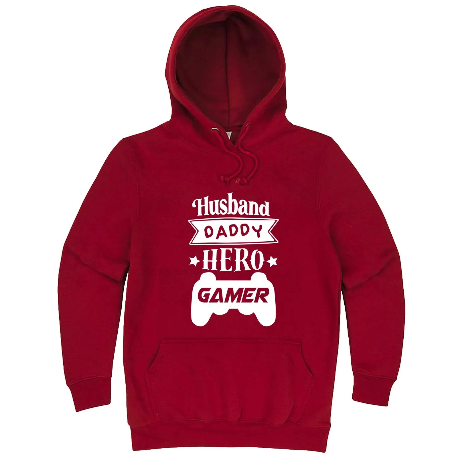 "Husband Daddy Hero Gamer" hoodie