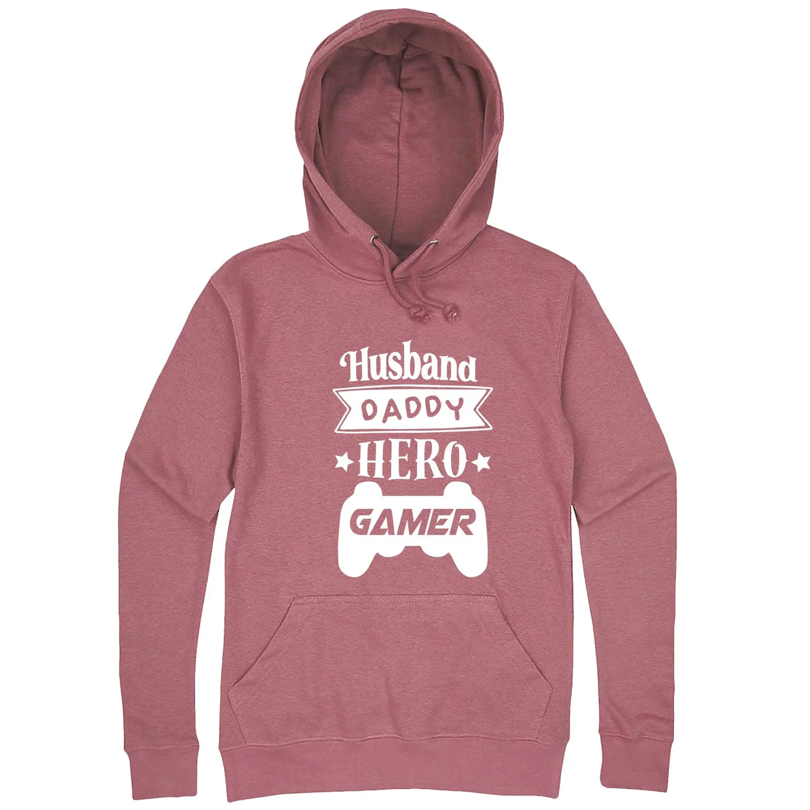 "Husband Daddy Hero Gamer" hoodie