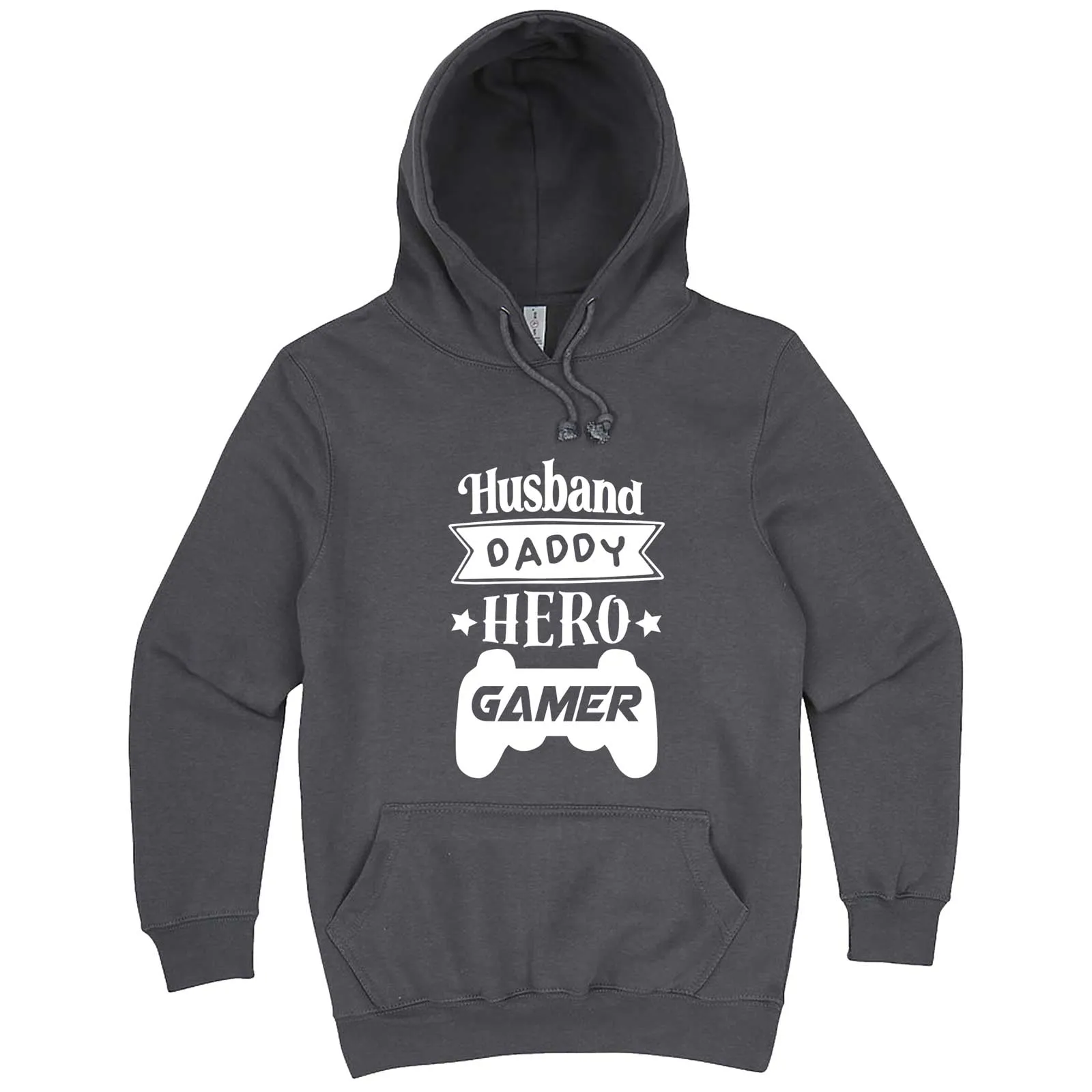 "Husband Daddy Hero Gamer" hoodie