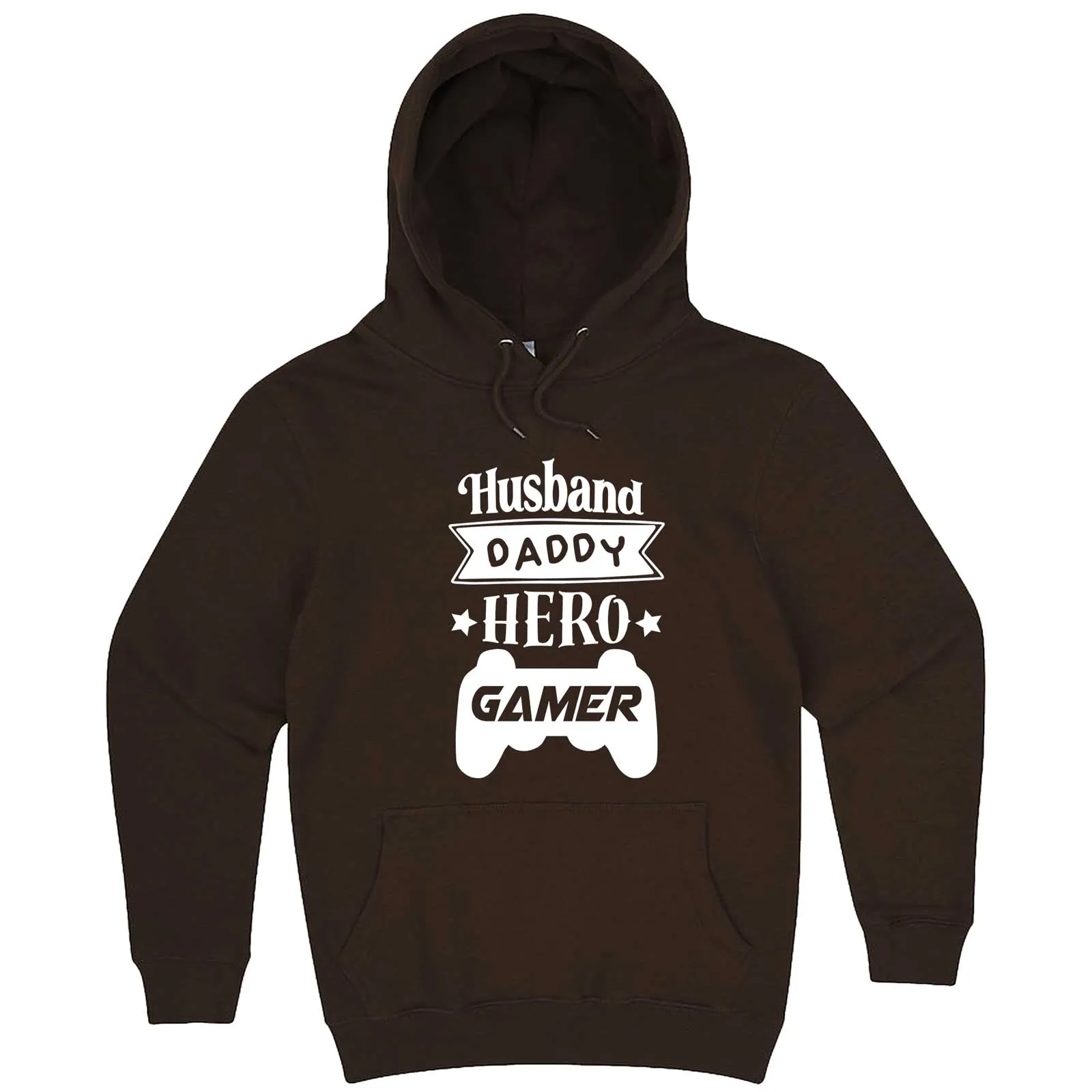 "Husband Daddy Hero Gamer" hoodie