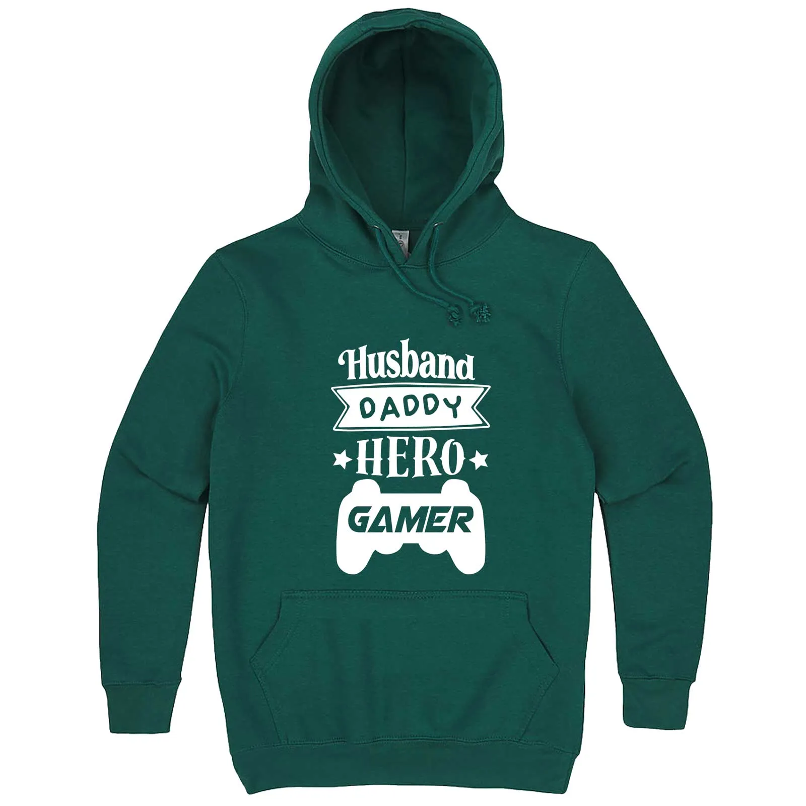 "Husband Daddy Hero Gamer" hoodie