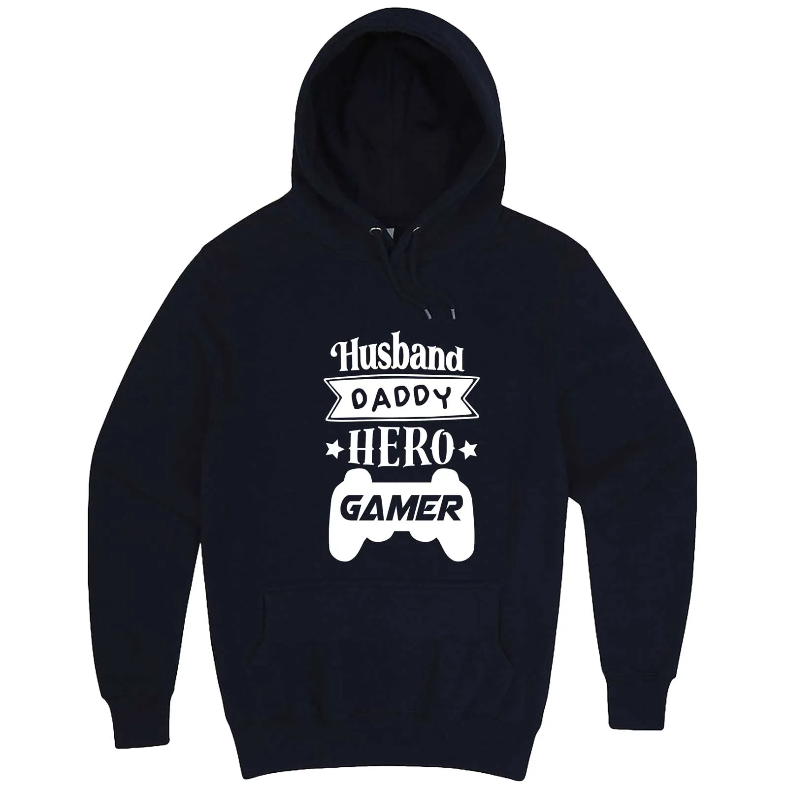 "Husband Daddy Hero Gamer" hoodie