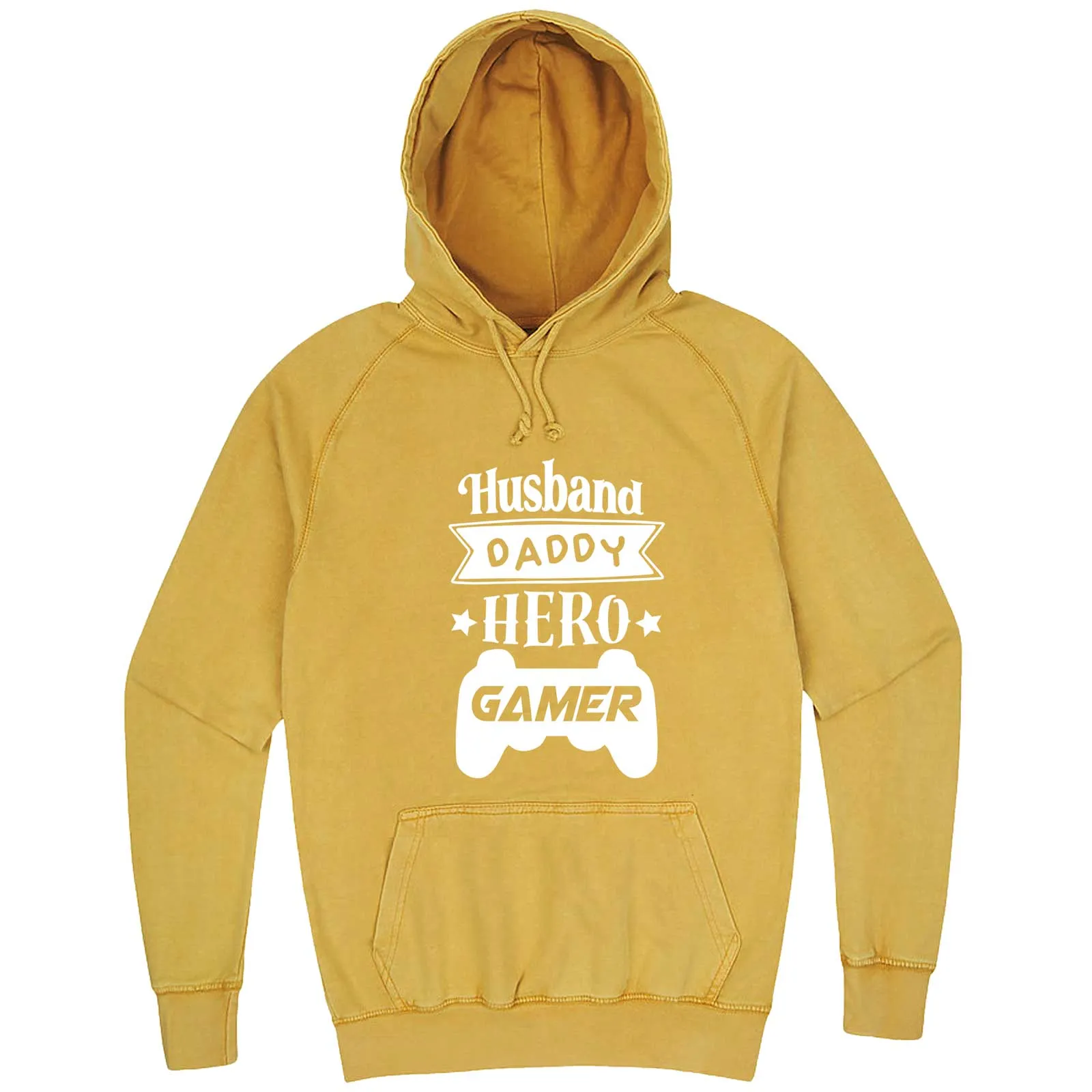 "Husband Daddy Hero Gamer" hoodie