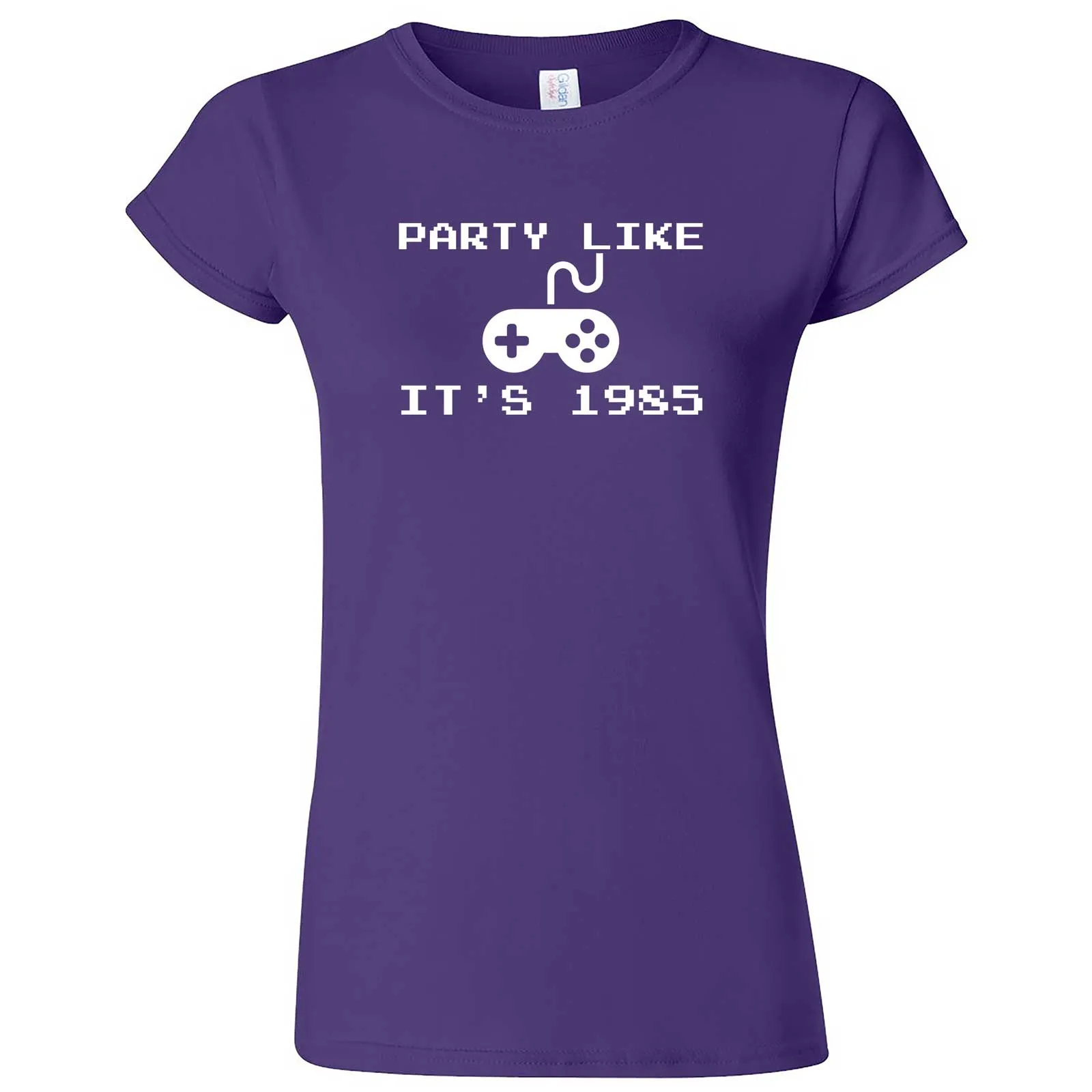 "Party Like It's 1985 - Video Games" women's t-shirt