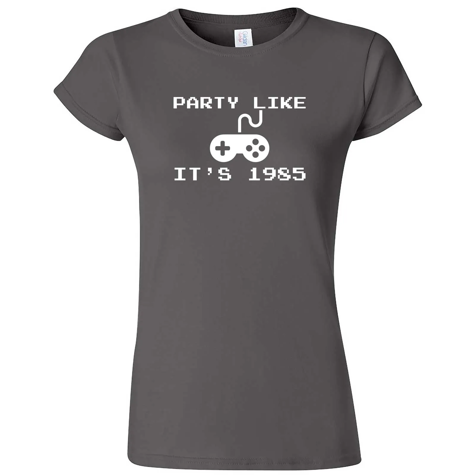 "Party Like It's 1985 - Video Games" women's t-shirt