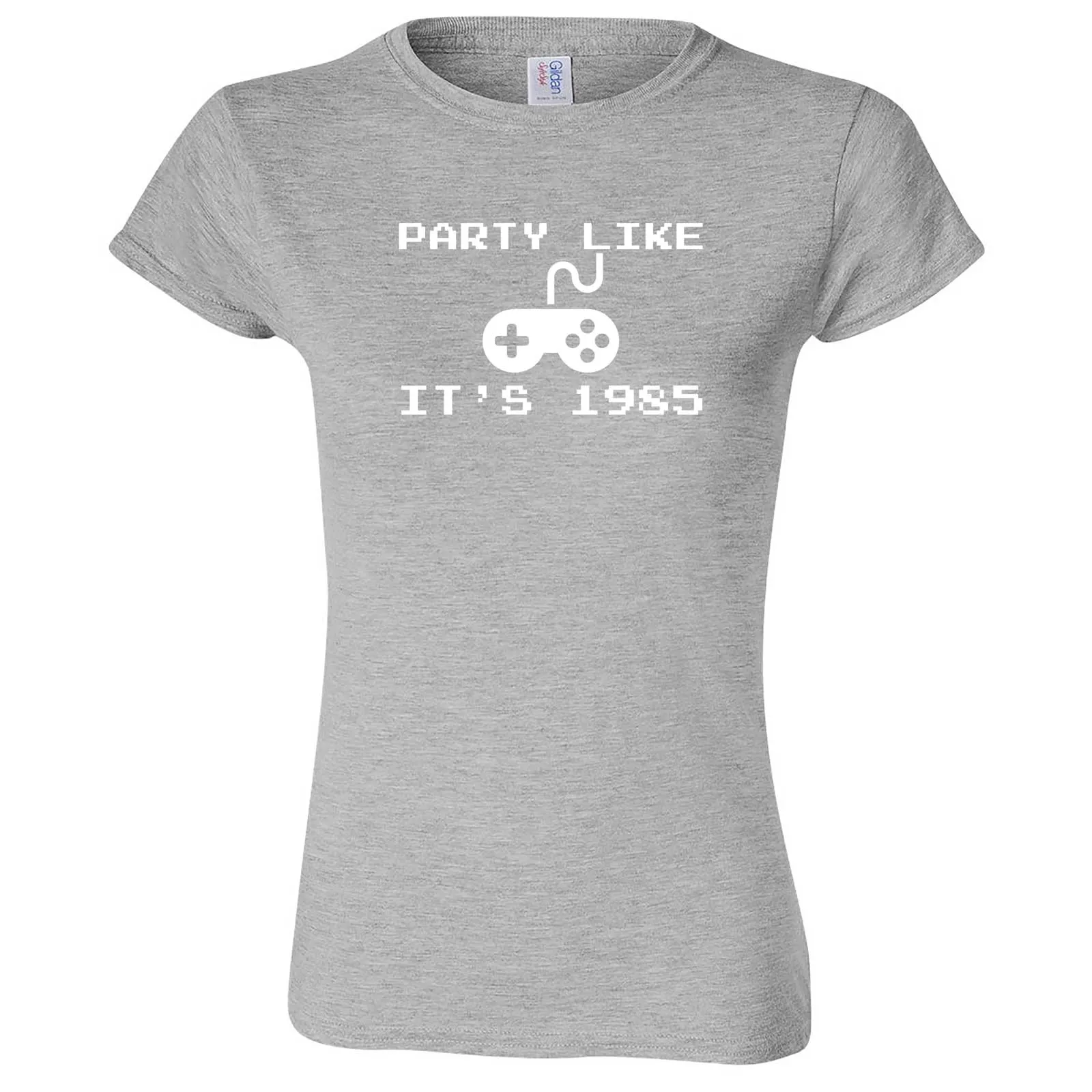 "Party Like It's 1985 - Video Games" women's t-shirt