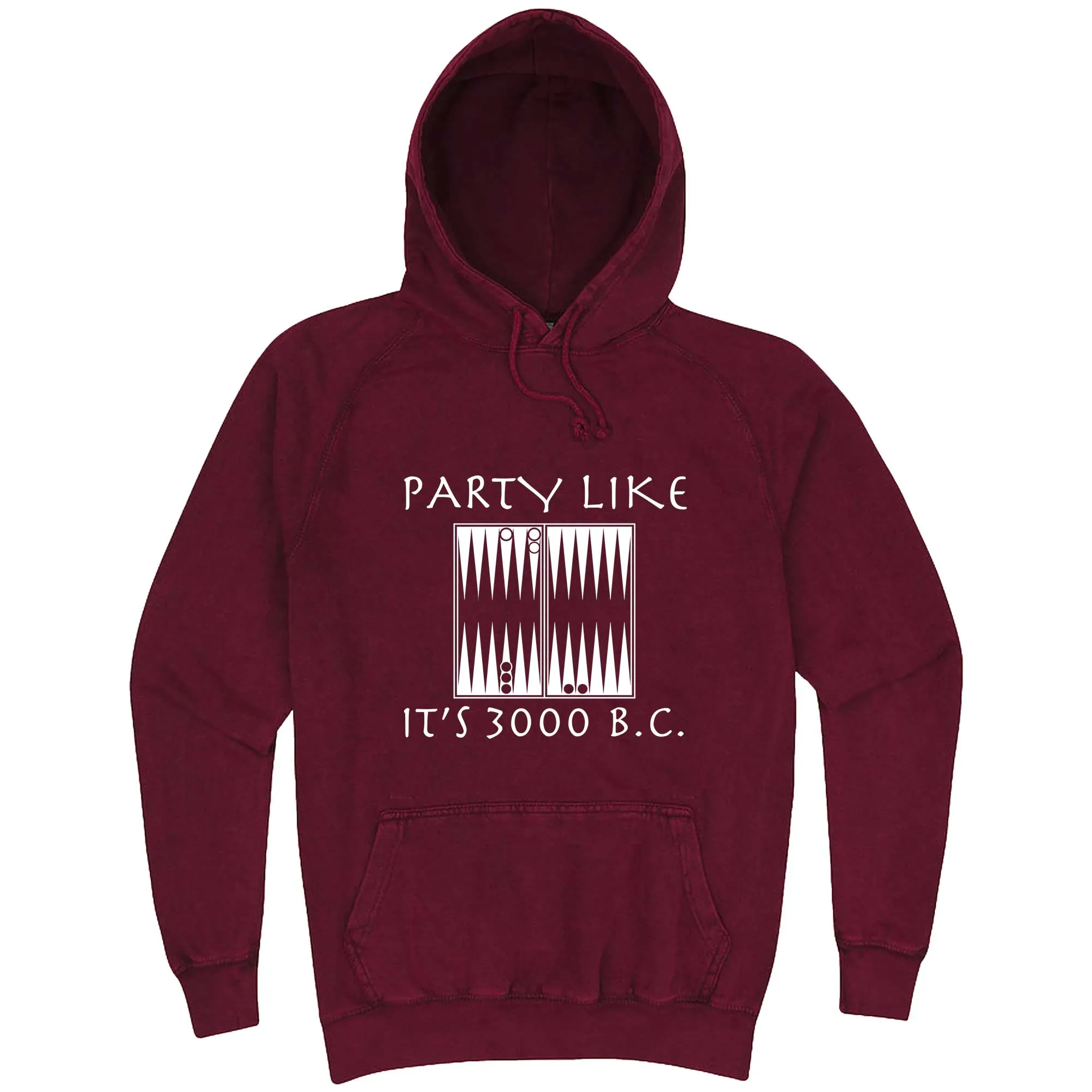 "Party Like It's 3000 B.C. - Backgammon" hoodie