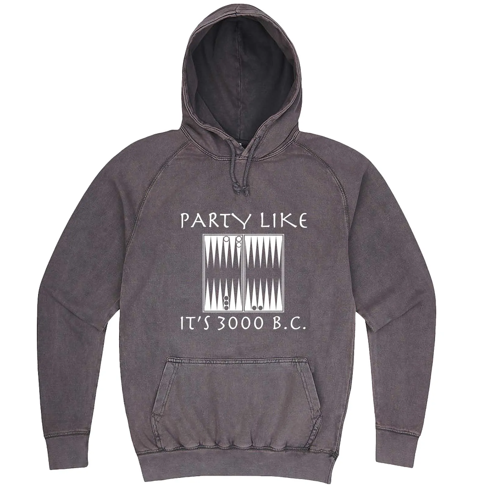 "Party Like It's 3000 B.C. - Backgammon" hoodie