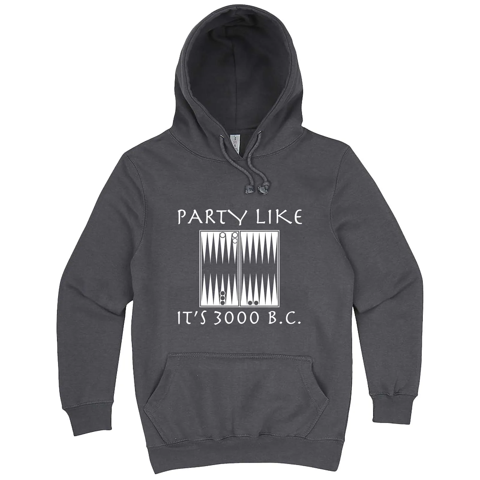 "Party Like It's 3000 B.C. - Backgammon" hoodie