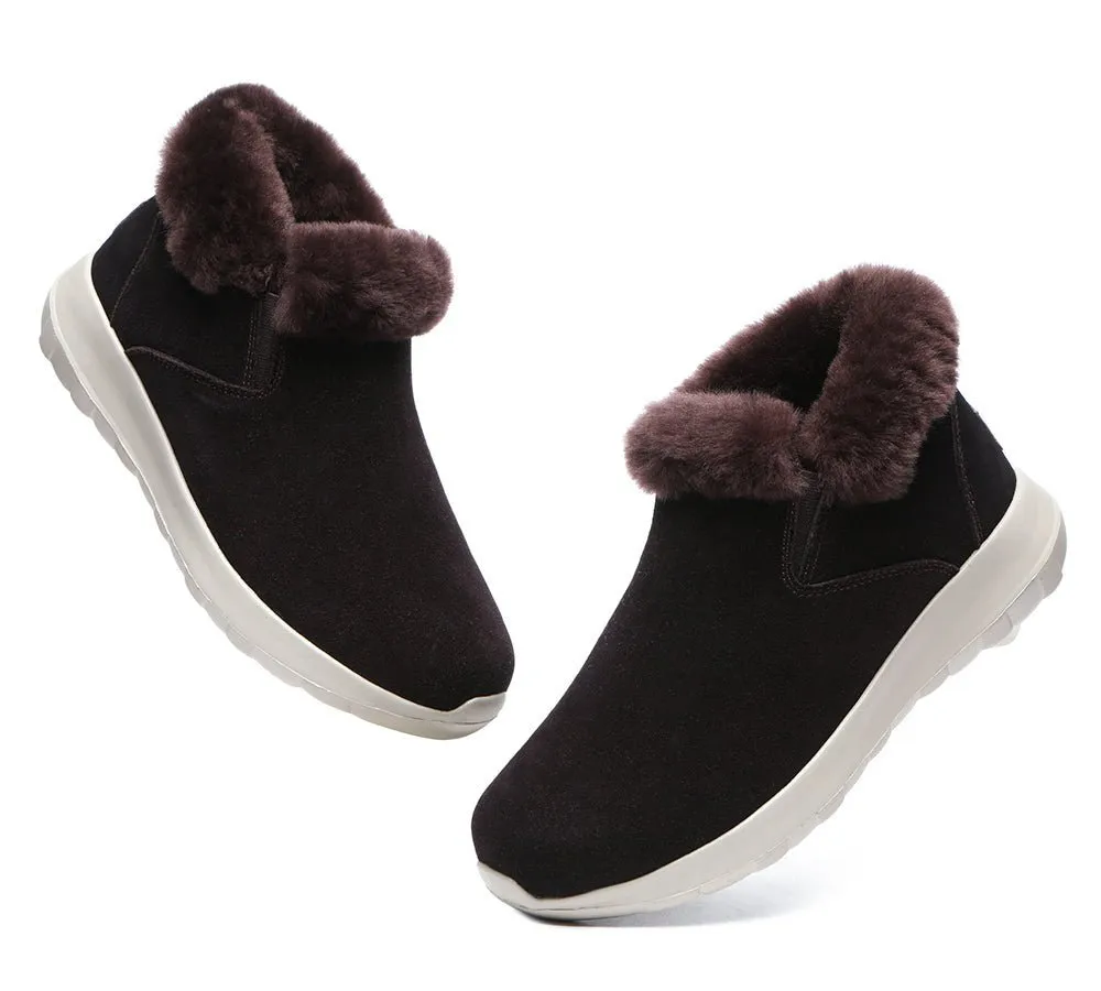 Sheepskin Ankle Slipper Women Tana