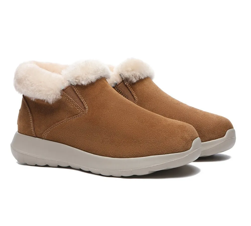 Sheepskin Ankle Slipper Women Tana