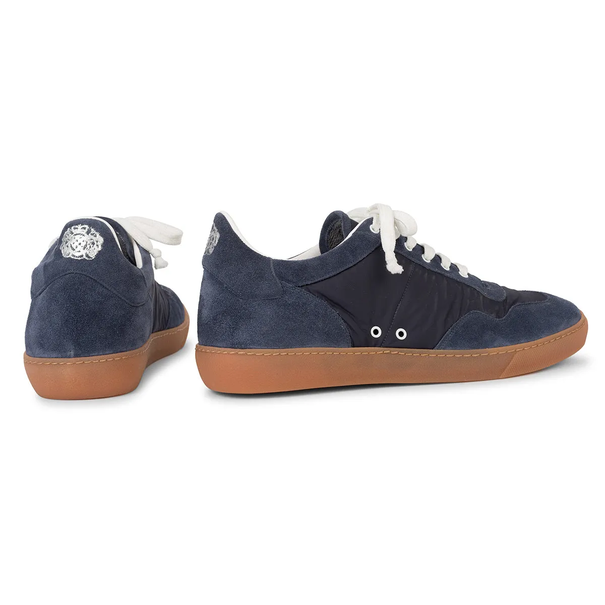 SPORT 85025<br> Leather and fabric sneakers