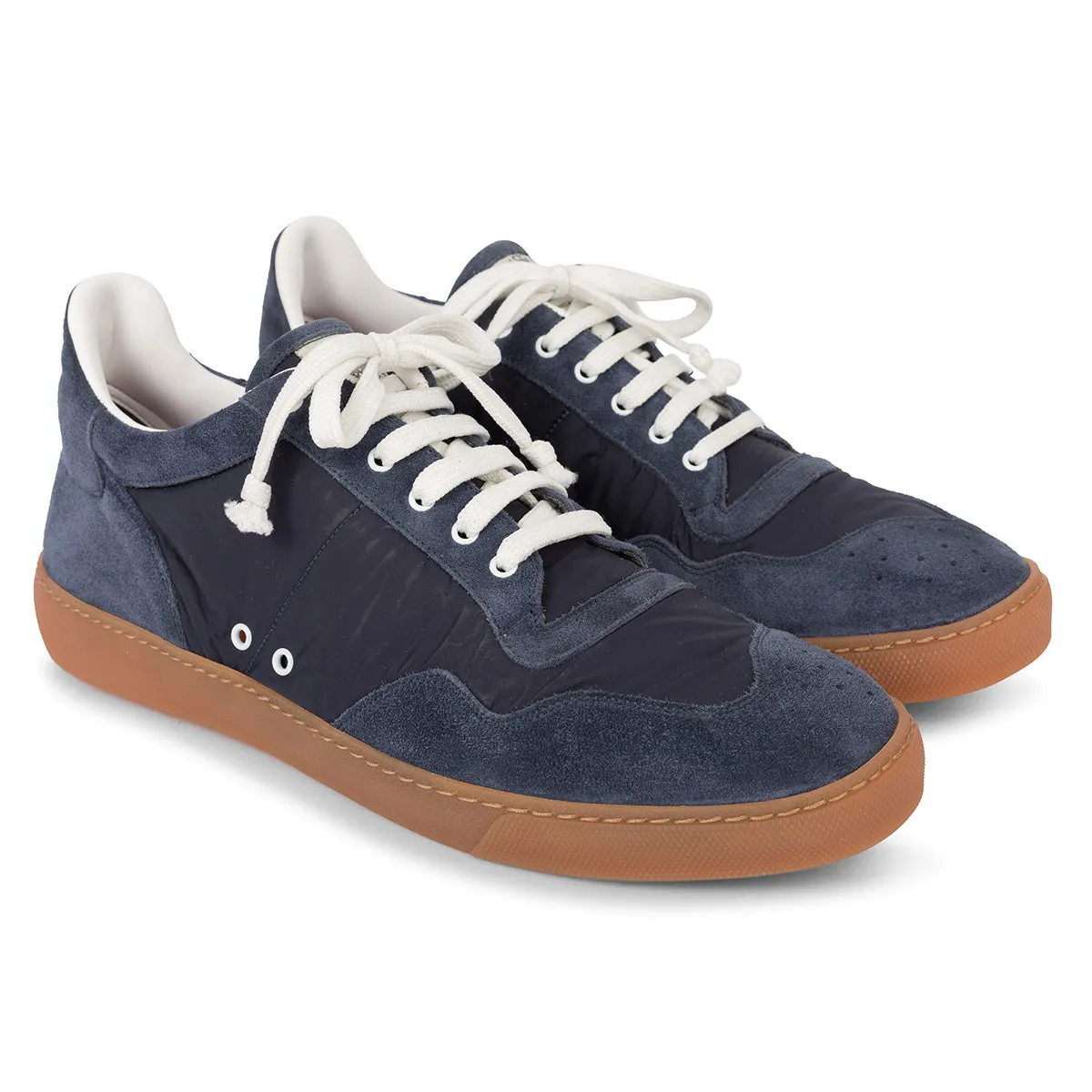 SPORT 85025<br> Leather and fabric sneakers