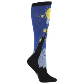 Starry Night Knee Sock