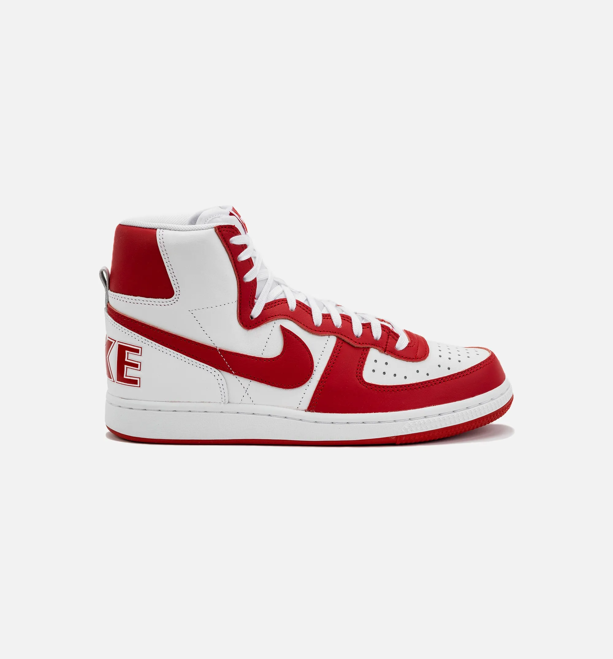 Terminator High University Red Mens Lifestyle Shoe - White/Red