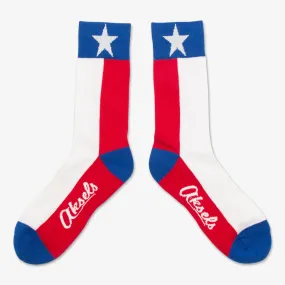 Texas Flag Socks