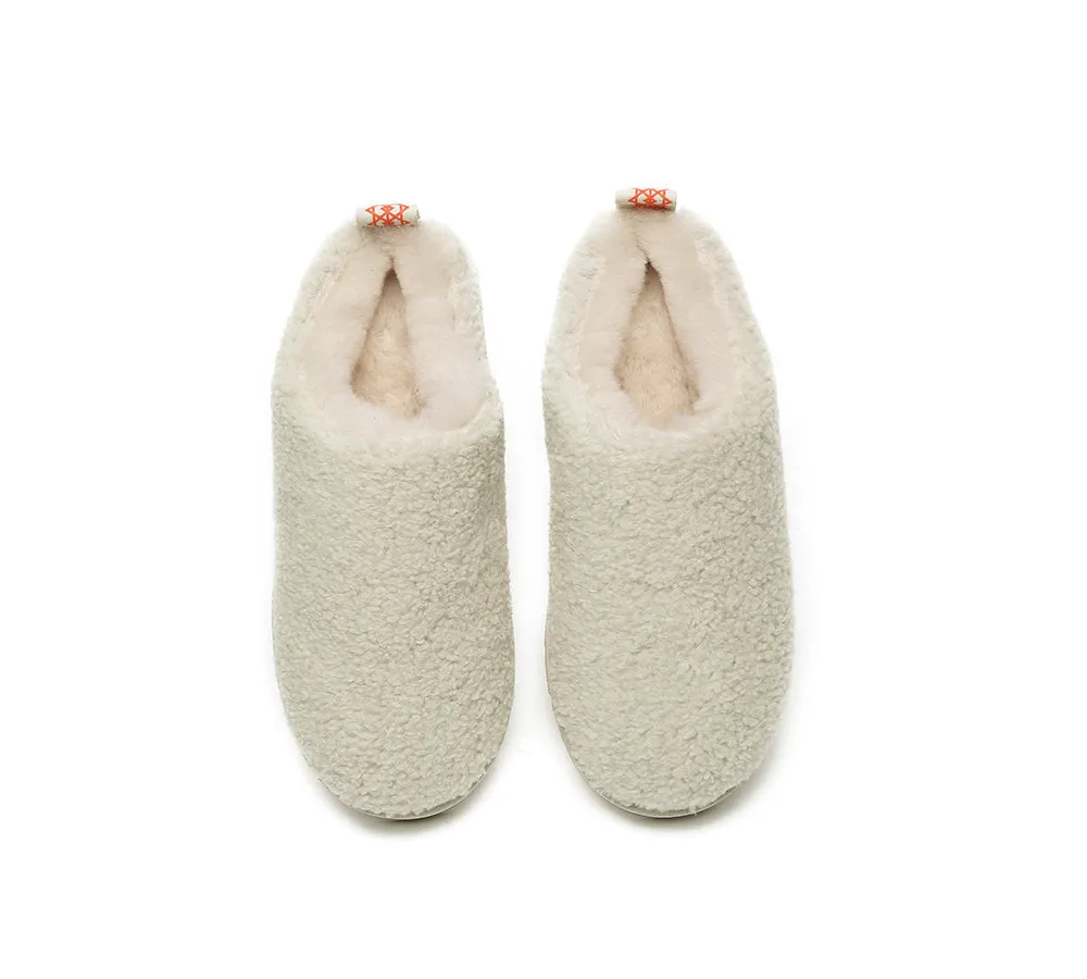 UGG Slippers Sheepskin Wool Plush Ankle Booties Teddycozy