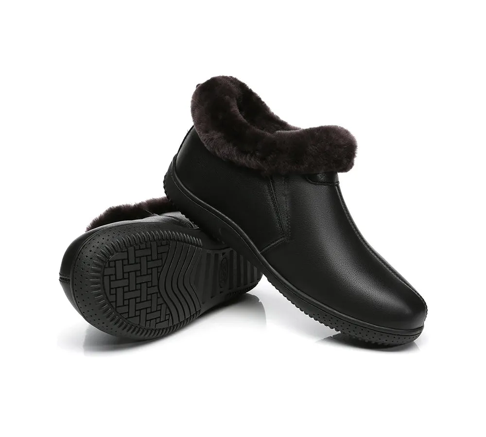 UGG Slippers Unisex Sheepskin Wool Ankle Booties Loafers Daley