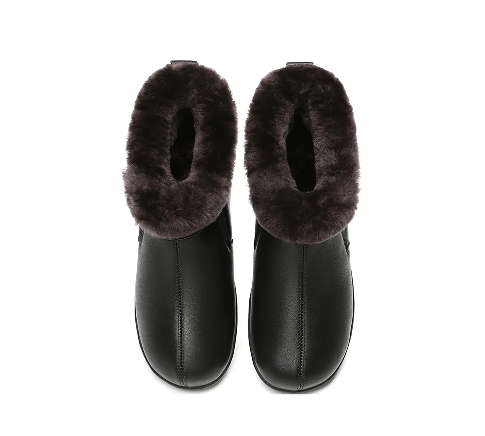 UGG Slippers Unisex Sheepskin Wool Ankle Booties Loafers Daley