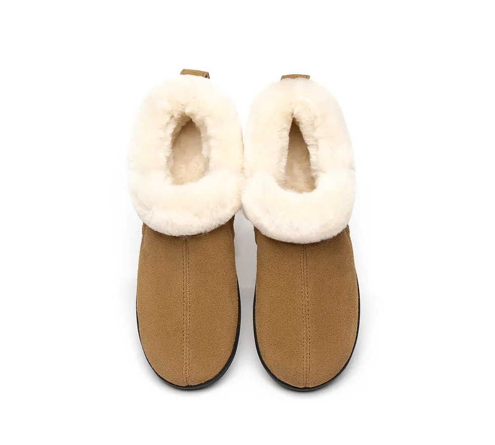 UGG Slippers Unisex Sheepskin Wool Ankle Booties Loafers Daley